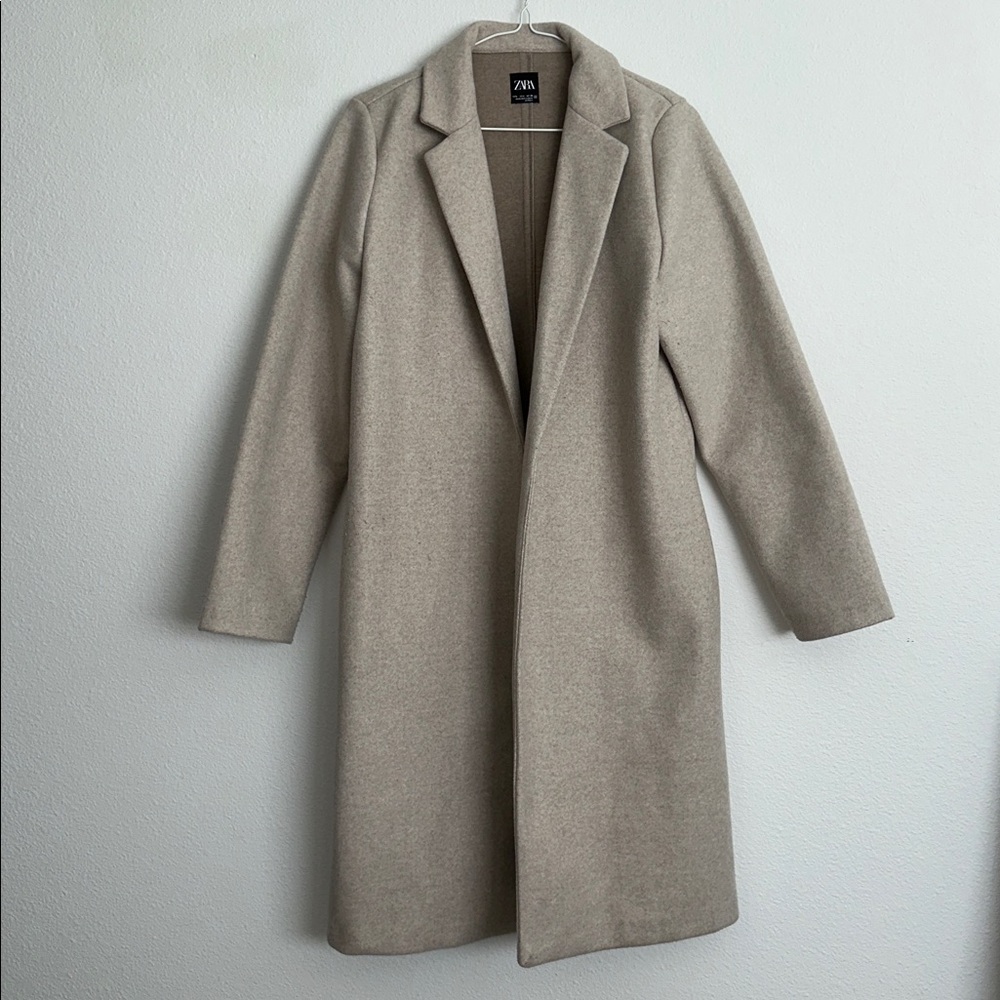 Zara Classic Tan Overcoat